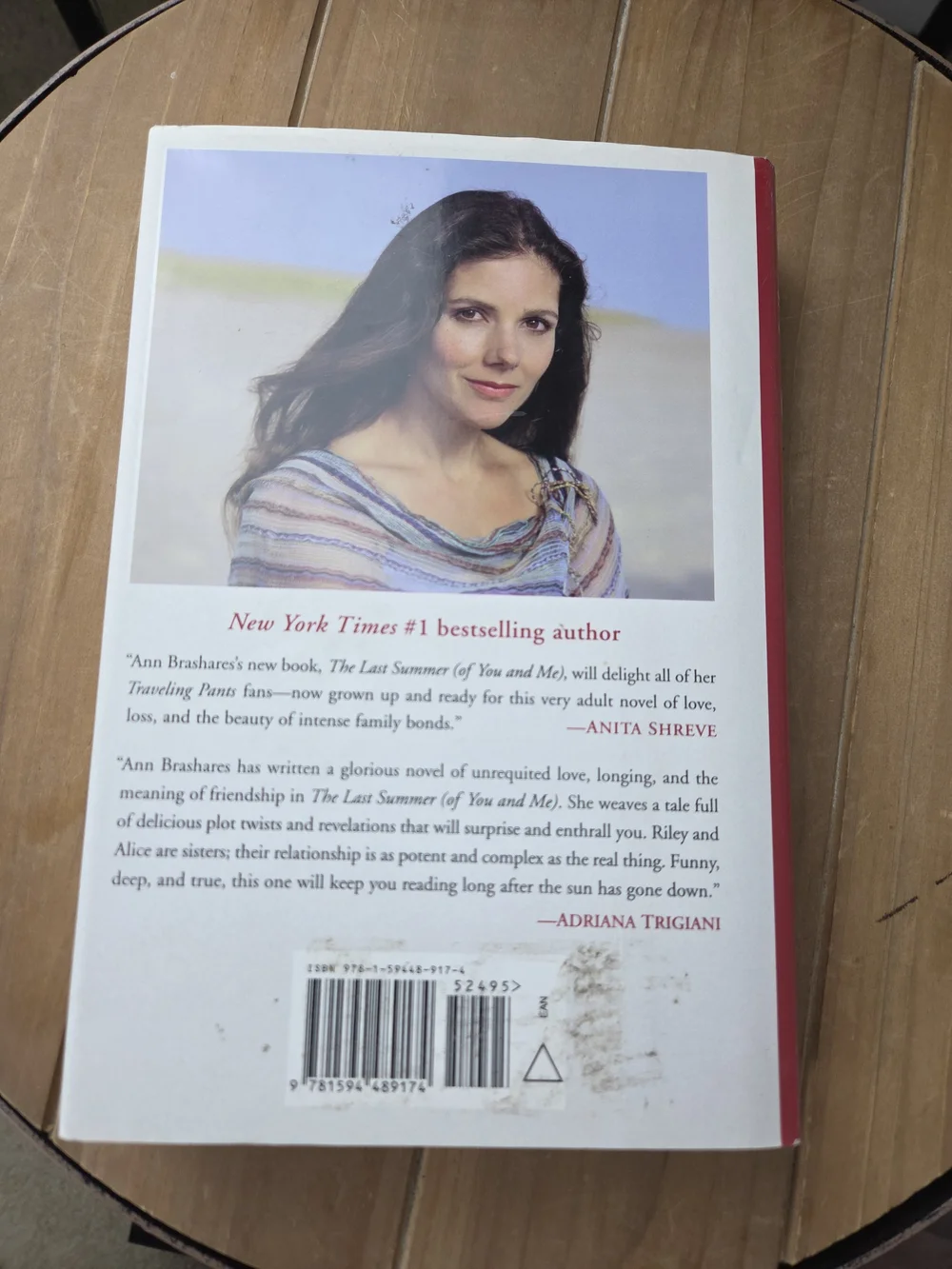 Hardback ..Ann Brashares 